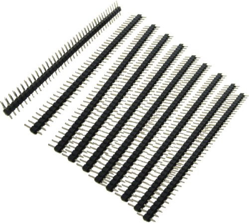 sourcing map 10 Stück 1x40 Stift 2.0mm Pitch Einreihige PCB Kopfzeile