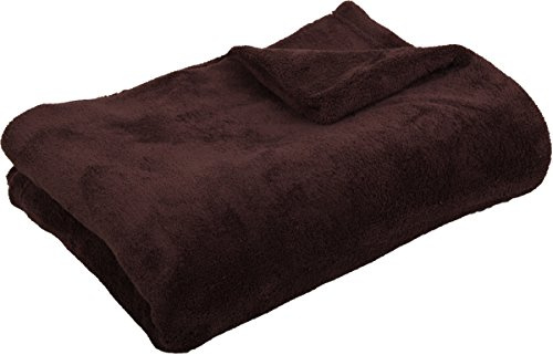 Bestlivings Kuscheldecke Tagesdecke 3XL ca. 290g/m² (braun / 220x240cm) Wohndecke für Bett, Sofa, Couch extra flauschig