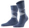 Burlington Herren Socken Preston M So weich und warm gemustert 1 Paar, Blau Orion Blue 6221, 40-46