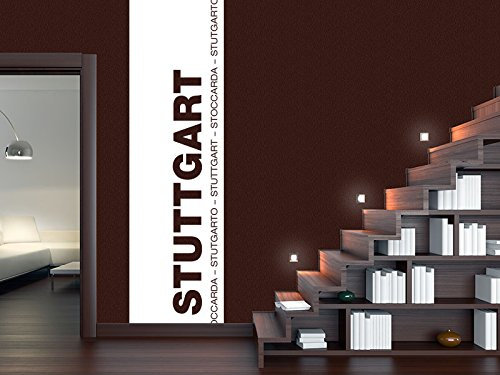 KLEBEHELD® Wandtattoo Banner der Stadt Stuttgart