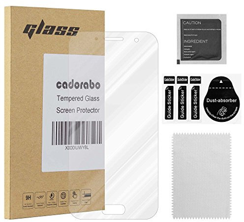 Cadorabo Panzer Schutz Glas für Samsung Galaxy A5 2017 - Schutzfolie in Ultra-Klar Hüllen freundlich - Gehärtetes (Tempered) Glas Dipslayschutz Folie in 9H Härte Anti Kratzer