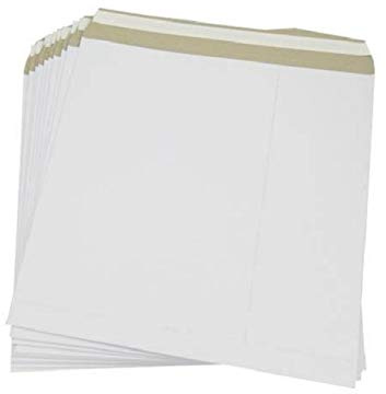 20 x 12 Strong White LP Record Mailers Envelope New
