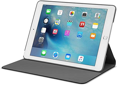 Logitech Scharnier Schutzhülle für iPad Air 2 (A1566 / A1567), schlankes Design, Schwarz