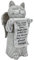 Design Toscano Statuette pour mémorial de chat, empreintes de pattes sur nos cœurs