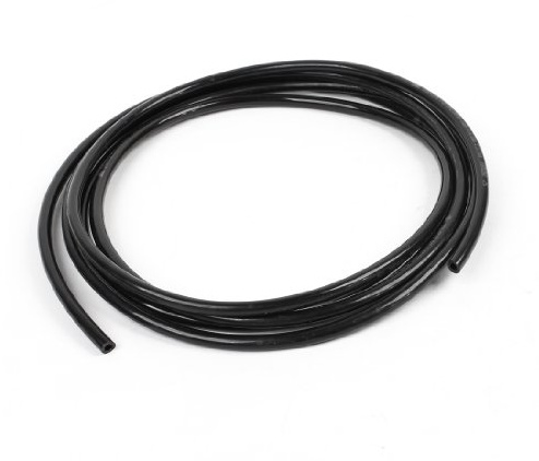 sourcingmap Pneumatic Air Tubing, 8mm OD x 5mm ID 3 M(9.8Ft) Long PU Polyurethane Air Compressor Tubing Hose Pipe Black