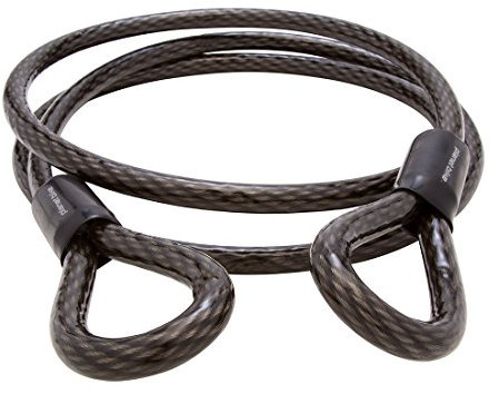 Planet Bike Double Ended Cable Bicycle Car Rack Cable (15 mm x 8 ft),Black