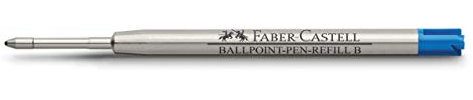 Faber-Castell 148743 - Kugelschreibermine blau, Stärke B, 0,5 mm