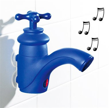 Novelty Shower Bathroom Tap Waterproof Auto Scan FM Radio