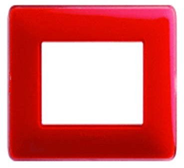 Bticino AM4803CRD Placca Matix 3 Moduli, Corallo