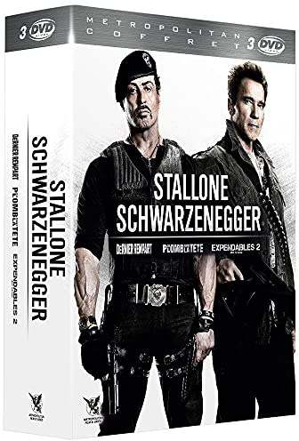 Stallone - Schwarzenegger : Du plomb dans la tête + Le Dernier rempart + Expendables 2 - Unité spéciale