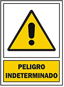 Signal-Gefahr indetermin PVC 301 pla-cast