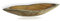 Budawi® Teakholz Schale Schiff ca. 50 x 13 cm Obstschale Holzschale aus Teakholz rustikal