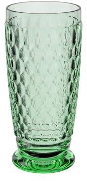 Villeroy & Boch Boston coloured Longdrink-Glas Green, Kristallglas, Grun, 162mm