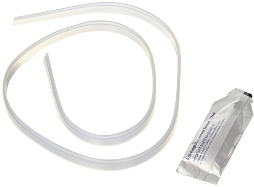 Croydex Translucent Shower Screen Seal Strip Kit for 1-8mm Gaps, 1000mm - Easy Install Long Lasting Shower Door Seal Strip