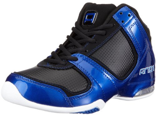 AND1 1001003006 Advance MID , Unisex - Erwachsene Sportschuhe - Basketball, Schwarz (black/ royal/ white BMW), EU 43, (US 9.5)