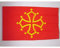 AZ FLAG - Drapeau Midi-Pyrénées - Occitanie - 150x90 cm - Drapeau Occitan 100% Polyester Avec Oeillets Métalliques Intégrés - Pavillon 110 g