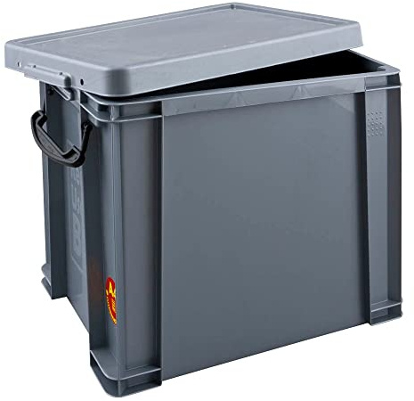 Really Useful Box Aufbewahrungsbox 19,0 l - 39,5 x 25,5 x 29,0 cm Silber