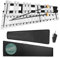 Mr.Power 30 Noten Faltbares Glockenspiel Xylophon Vibraphone Percussion Instrument Musikinstrument mit Schlägel, Schlägel Stummschaltung, Tragetasche, Tragetasche