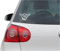 INDIGOS UG Aufkleber - Autoaufkleber - JDM - Die Cut - Hang Loose Decal Surfing Hawaii Beach Summer Sticker - Silber -139mm x88mm