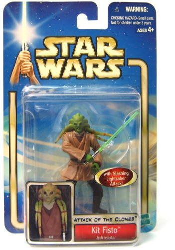 Star Wars 2002 AOTC Kit Fisto Carded