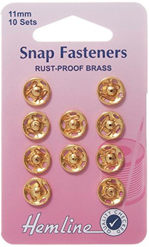 Sew On Metal Press Snap Fasteners