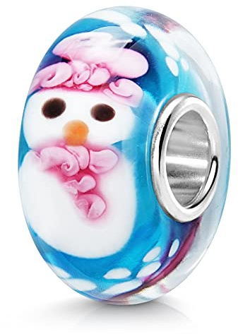 MATERIA by Matthias Wagner Glas Beads Schmuck Kinder Charms Anhänger Silber 925