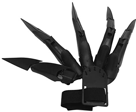 Vigcebit Halloween Skelett Hände, Wearable Halloween Bewegliche Gelenk Finger Articulated Fingers Schädel Finger Extensions Klaue Handschuhe Kostüm Cosplay Party Requisiten, Halloween-Party