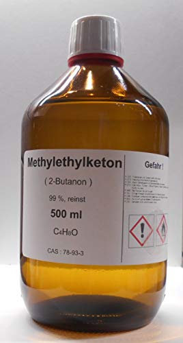 500 ml Methylethylketon, MEK, (2-Butanon),99%, als Lösungsmittel für Vinylharze