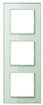 Jung AC 583 GL WMT Rahmen Glas 3fach Serie A creation mattweiß