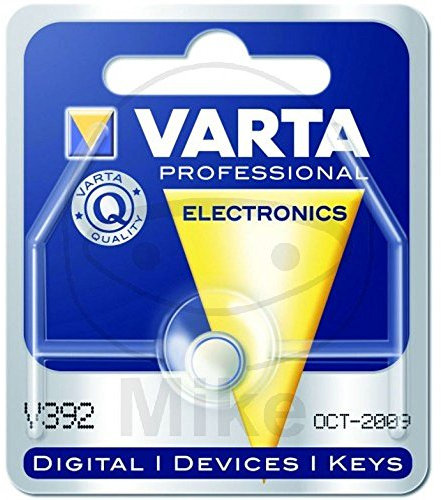 Varta V392/SR41 Knopfzelle Silberoxid - Uhrenbatterie, 1 Stück