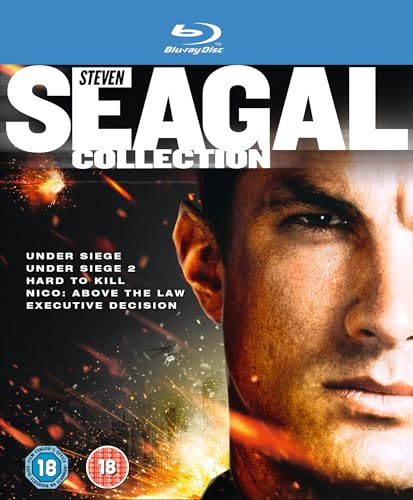 Steven Seagal Collection [Under Siege 1-2/Hard To Kill/Above The Law/Executive Decision] [Blu-ray] [2012] [Region Free]