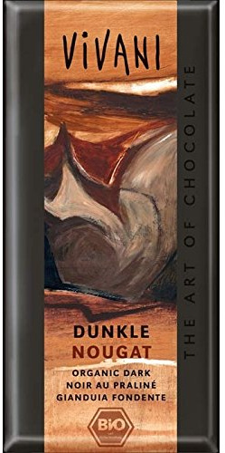 Vivani Dark Nougat Croccante 35g 35g X 10 (Pack of 10)