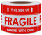 Hylabelest Aufkleber/Klebeetikett mit englischsprachigem Text „This Side Up – Fragile – Handle With Care“, 5,1 x 7,6 cm, 300 Aufkleber pro Rolle