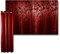 JEMIDI Vorhang Blickdicht 140x245cm - Gardine mit Ösen Anbringung - Ösenschal Dekoschal Glanz Optik - 100% Polyester für Wohnzimmer Schlafzimmer
