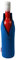 DRESS-YOUR-DRINK Neopren Flaschenkühler, Weinkühler, Getränkekühler (1 Stück 0.7/0.75 Liter, Blau)