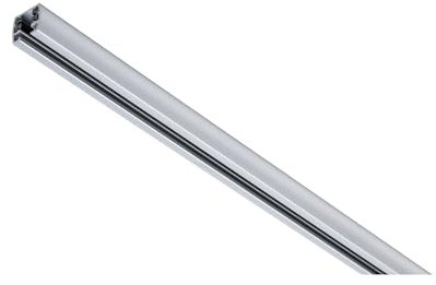 Paulmann URail System Light&Easy Schiene 0,5m CHROM MATT 230V Metall