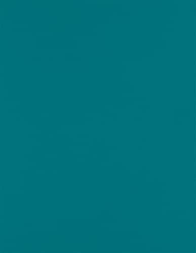 8 1/2 x 11 Cardstock - Teal (50 Qty) | Perfect for Printing, Copying, Crafting, Various Business Needs and so Much More! | 81211-C-100-50