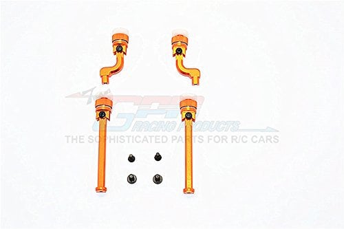 GPM HPI Sport 3 Flux Tuning Teile Aluminium Front+Rear Magnet Body Mount for BMW M3 E30-1 Set Orange