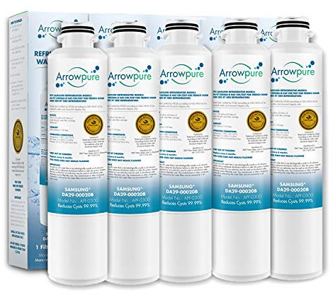 Arrowpure Filtro de agua para refrigerador de repuesto para Samsung DA29-00020B, DA29-00020A, HAF-CIN/EXP, HAF-CIN EXP, HAF-CIN-EXP, HAF-CINEXP, 46-9101