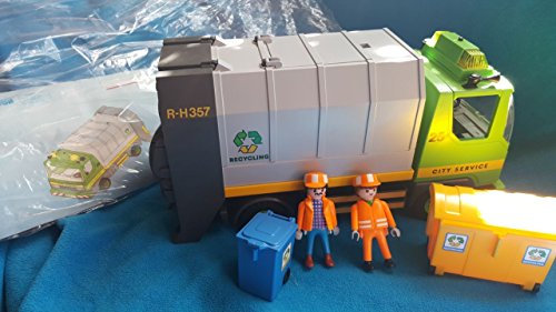 PLAYMOBIL-Camion d'ordures ménagères
