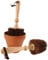 Esschert Design TG114 Flower Pot Bristle Brush - 5, Brown