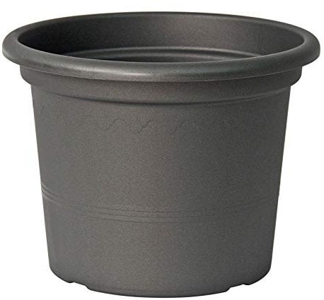 Euro3Plast Pflanzkübel Geo 30 cm anthrazit
