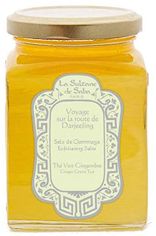 La Sultane De Saba - Peelingsalze mit grünem Tee und Ingwer, 300 ml