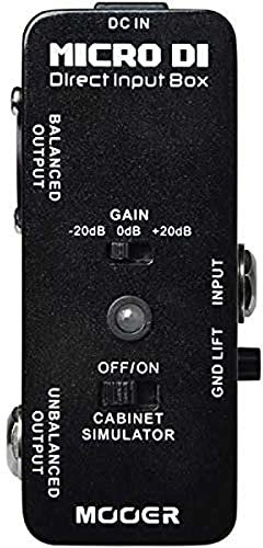 Mooer DI Bodeneffekt E-Guitarre