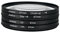 Andoer 67mm UV + CPL + Close-Up + 4 + Star 8-Point Filter Circular Filter Kit Circular Polarizer Filter Macro Close-Up Star 8-Point Filter with Bag for Nikon for Canon Pentax Sony DSLR Camera