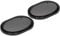 Sound way - 2x professional 16x23 cm / 6x9 inch speaker protection grill steel cover mesh pair