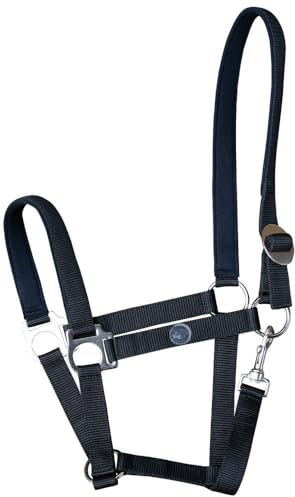 Harry's Horse Halster Padded, Farbe:schwarz, Größe:cob
