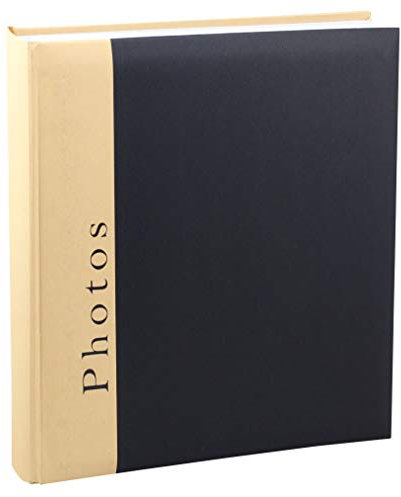 Chapter Fotoalbum in 30x30 cm 100 Seiten Foto Album Buchalbum Jumbo: Farbe: Schwarz