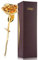 ZJchao Premium Stammzellen realen Rosa Blume, echte rose mit gold verdeckt schmuckständer rosen blumen, echte rose vergoldet rose gold dekoration Weihnachten