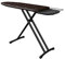 Laurastar Bügelbrett Comfortboard Lips, 38cm x 120cm, 100 % Baumwolle, Für meisten Dampfbügelstationen geeignet ist, Verstellbar höhe, Universal-Bügeleisenablage, 7.5Kg, Bequeme Lagerung
